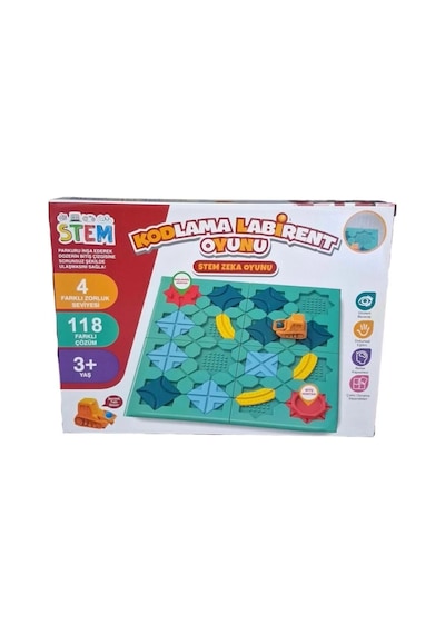 Urt045-001 Kodlama Labirent Oyunu Stem Zeka
