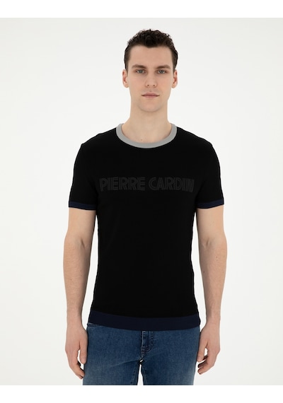Pierre Cardin Erkek Siyah Kazak /triko 50288086-vr046 Siyah