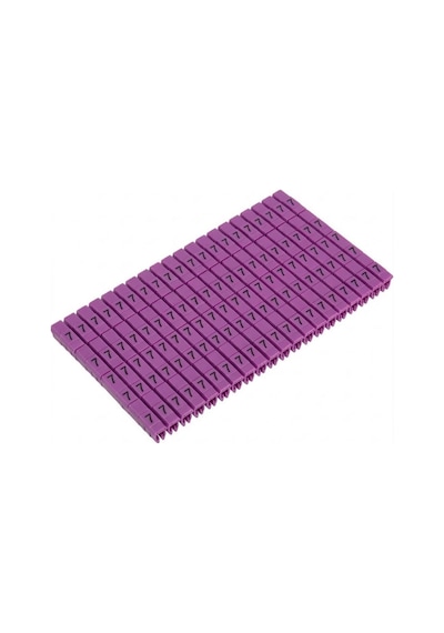 Onka Kcg01- 7 ,mor/7-numara 400-adet 0.50mm²..1mm² Kablo Numaratör