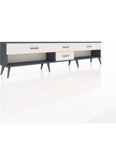 Arges Tv Ünitesi 4 Çekmeceli 220x30x51 Antrasit-antrasit/aytaşı Antrasıt/aytası - Antrasıt Arges Tv Ünitesi 4 Çekmeceli 220x30x51 Antrasit-antrasit/aytaşı Antrasıt/aytası - Antrasıt
