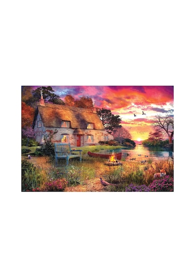 Puzzle - Yaz Akşamı / 260 Parça Puzzle, 3337, Çok Renkli