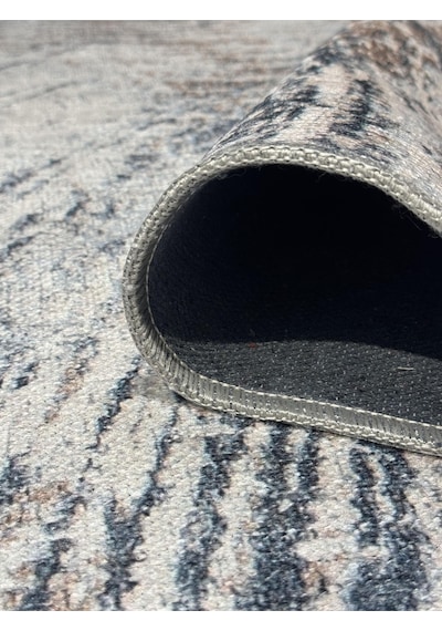 Eskitme Şönil Desenli Dokuma Taban Dekoratif Halı Kilim Yolluk Dijital Baskı Halı Yıkanabilir