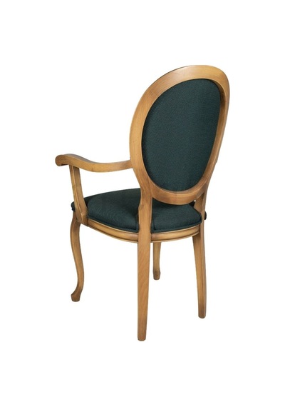 Madalyon Kolçaklı Sandalye Natürel