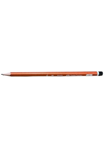 Faber Castell 2b Üçgen Metalik Kurşun Kalem-mercan Çok Renkli