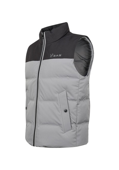 2as Archer Erkek Down Vest Ceket Gri/siyah 001