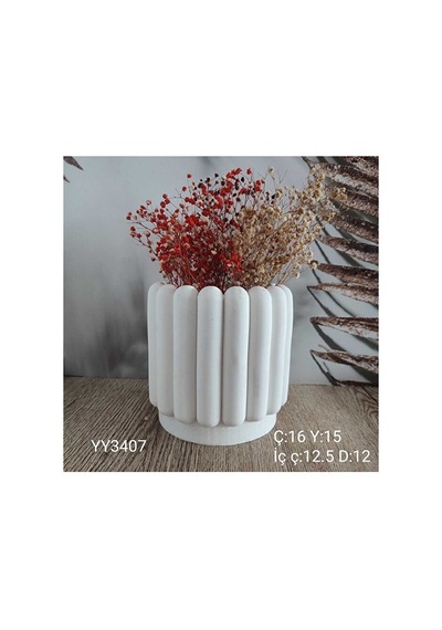Yy3407-kedi Dili Saksı 16x15cm, Yy3407, Silikon Kalip Tüm Modelle