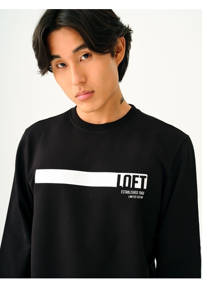 LOFT Regular Fit Erkek Sweatshirt Lf2030835 Q1.v1 Siyah