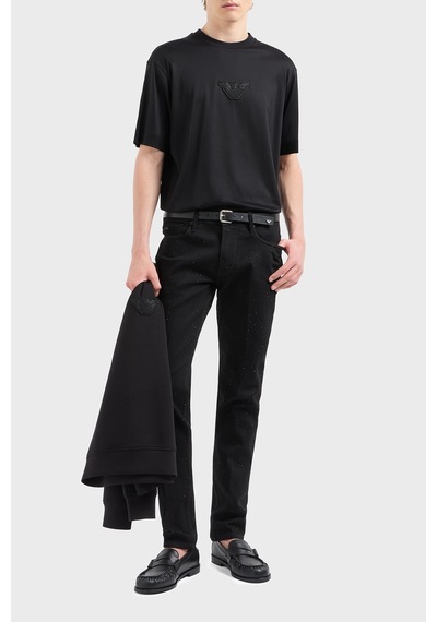 Emporio Armani Erkek T Shirt Em001493 Af10017 Uc001 Siyah Siyah