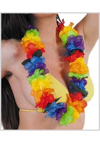 Rengarenk Hawaii Kolye 1 Adet Diğer