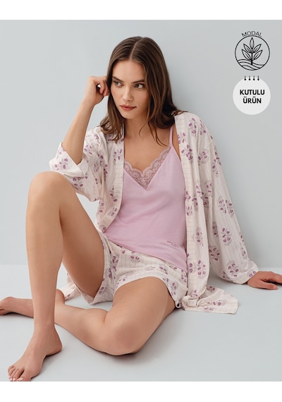 Pierre Cardin 3'lü Takım-m92.16 Pembe