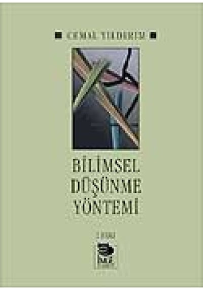 Bilimsel Düşünme Yöntemi - Cemal Yıldırım - İmge Kitabevi