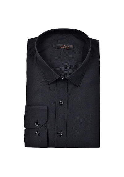 Erkek Silim Fit Uzun Kol Armürlü Gömlek Bgl-st03303 001