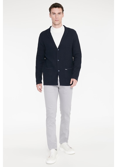 Ac&co Erkek Lacı Pamuklu Standart Fit Normal Kesim Mono Yaka Torba Cepli Jakarlı Triko Ceket Ac&co Erkek Lacı Pamuklu Standart Fit Normal Kesim Mono Yaka Torba Cepli Jakarlı Triko Ceket