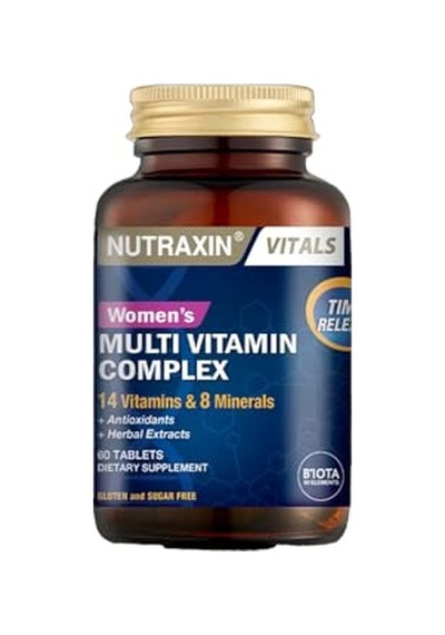 Nutraxin Women's Multi Vitamin Complex 60 Tablet Takviye Edici Gıda