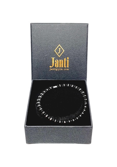 Jtss26blk1683 Onyx Ve Hematit Doğaltaş 6 Mm Siyah-gri Esnek Ve Örme İp Asansörlü Garantili Janti Kombin Bileklik Kutulu Çok Renkli Jtss26blk1683 Onyx Ve Hematit Doğaltaş 6 Mm Siyah-gri Esnek Ve Örme İp Asansörlü Garantili Janti Kombin Bileklik Kutulu Çok Renkli