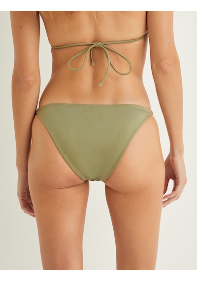 Koton Koton X Şahika Ercümen - Bikini Altı Yanları Zincir Aksesuar Detaylı Astarlı Yeşil 4sak00177mm Koton Koton X Şahika Ercümen - Bikini Altı Yanları Zincir Aksesuar Detaylı Astarlı Yeşil 4sak00177mm