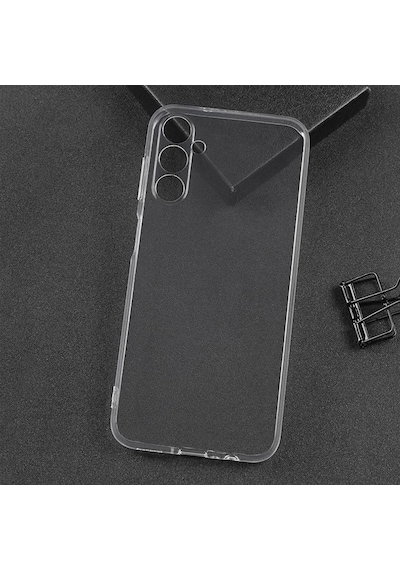Zore Galaxy Uyumlu M14 Kılıf Msra Süper Silikon Kapak - Renksiz Renksiz