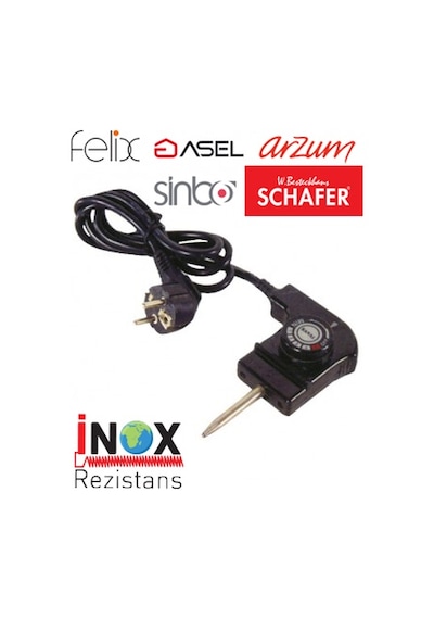 Arzum Uyumlu Asel Sinbo Felix Schafer Pizzamatik Termostatı Tavası Fişi