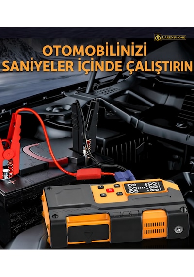 Araç Takviye Cihazı Ve Hava Kompresörü 12v