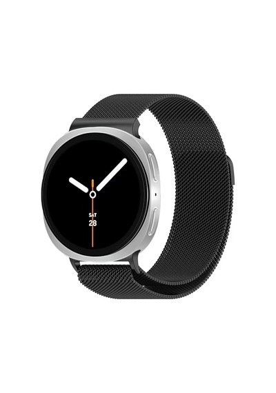 Samsung Galaxy Watch 8 40mm 44mm Uyumlu Manyetik Milanese Loop Metal Kordon