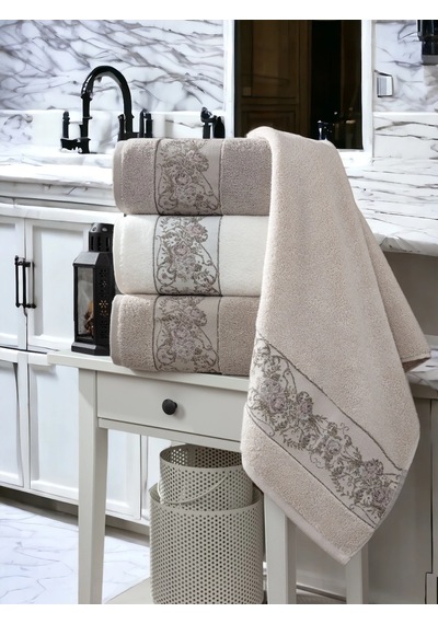 Zakkum 4lü El-yüz Havlusu 50x90 Cm Asorti Karışık
