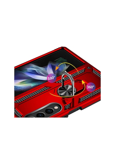 Galaxy Z Fold 4 Uyumlu Vega Kılıf-mavi Mavi Mavi
