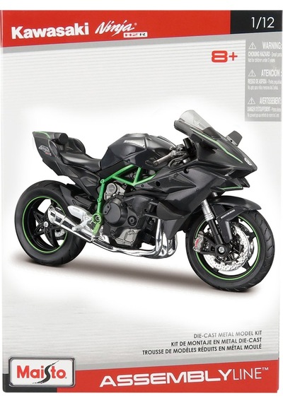 Kawasaki Ninja H2r Model Kit Motosiklet 1/12 39198