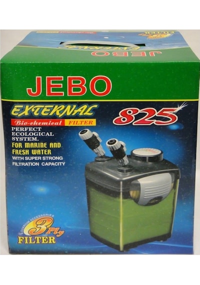 Jebo 825 Dış Filtre 1000 L/S İçi Malzemeli