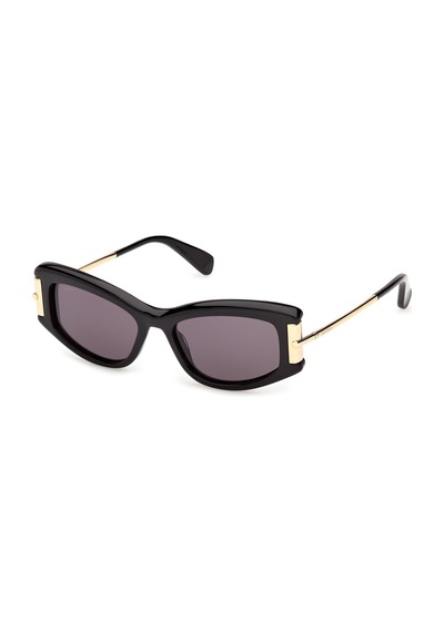 Maxmara Mm0189 01a Kadın Güneş Gözlüğü Siyah