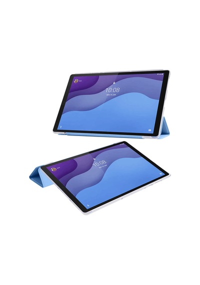 Newface - 171 - Lenovo M10 Hd X306f Kılıf Tablet Smart Kılıf - Csmo-tex - - Mavi