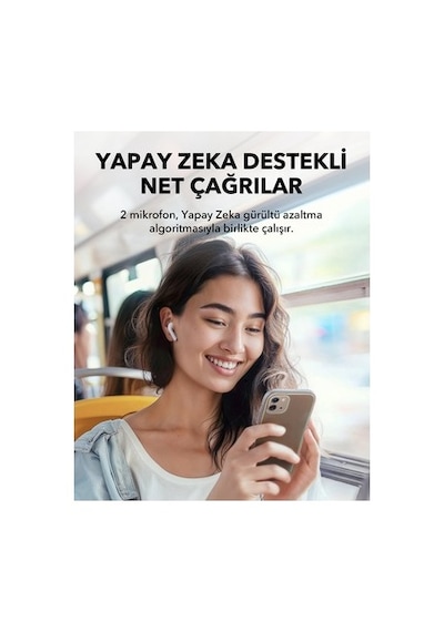 Kulak İçi Bluetooth Kulaklık, 36 Saat Çalma Süresi İle Uzun Süreli Kullanım