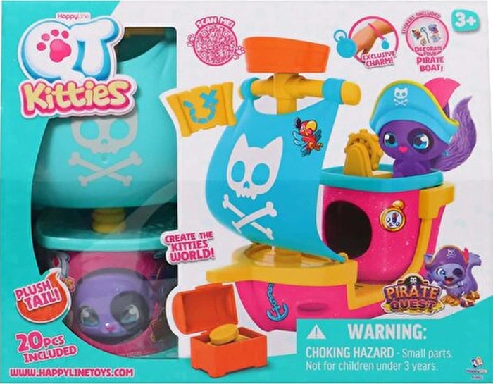 Qt Kitties Korsan Gemisi Oyun Seti Cicciobello