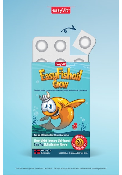 Easyfishoil Grow 30 Jel Tablet