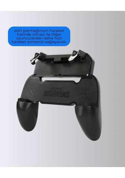 Joystick Ve Parmak Tetikleyicili Mobil Oyun Gamepad Tutucu 50855167