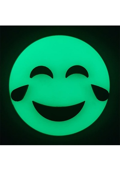 Emoji , Fosforlu Emojiler ( Karanlıkta Parlar ) Duvar Süsü 6,5 Cm (395842168)