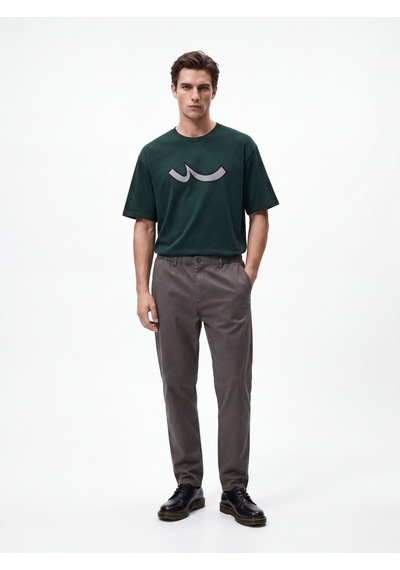 LTB Chino Beli Lastikli Gri Pantolon