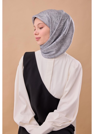 Silk Home Shiny Eşarp 75012-07 gri