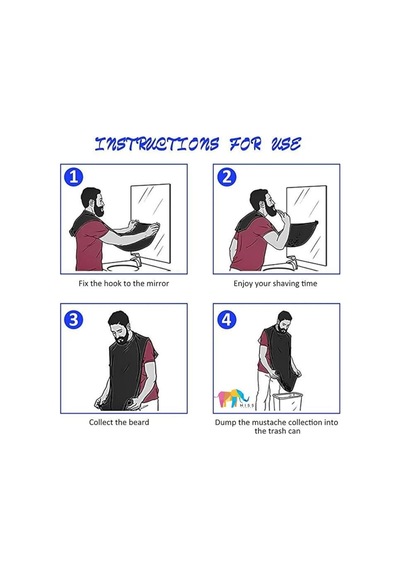Unisex Saç Sakal Yemek Örtüsü Duş Banyo Temizlik Önlüğü Vantuzlu Aparat Aynaya Fayansa Veya Cama Asılabilir Fonksiyonel Sakal Önlüğü Cok Renkli Unisex Saç Sakal Yemek Örtüsü Duş Banyo Temizlik Önlüğü Vantuzlu Aparat Aynaya Fayansa Veya Cama Asılabilir Fonksiyonel Sakal Önlüğü Cok Renkli