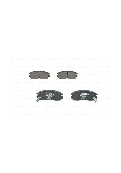 Bosch 0986460979 Disk Balata - Ön - Wva 21647 - 128x52x16 Mm - İkaz Kablolu Mb699266