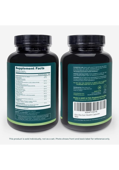 Etta Vita Glp-1 Colon Cleanse 60 Kapsül Usa Menşeii Dmmedicineden Orijinal