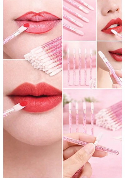 Fontenay Lip Brush Ruj, İpek , Kalıcı Makyaj Fırçası 50'li