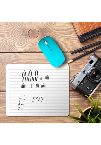 Stay Yıldızlar Arasında Baskılı Mousepad Mouse Pad