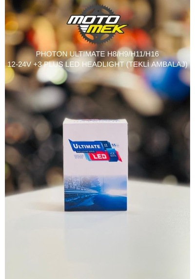 Photon Ultımate H8/h9/h11/h16 12-24v +3 Plus Led Headlıght