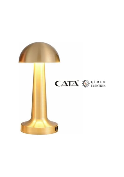 Bay Cata Ct 8429 Lizbon Antik Şarjlı Masa Lambası Najmaddin Standart
