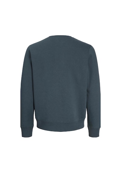 Jack & Jones Jack&jones 12298431 Jjmunk Sweat Crew Neck Turbulence Erkek Sweatshirt Mavi