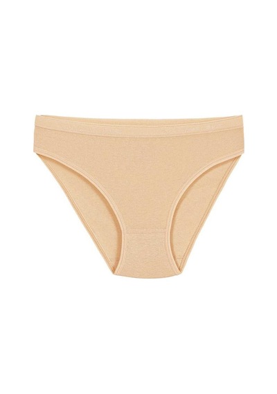 6 Adet Yıldız Bayan Ribana Bikini Külot Ten 3720 Ten