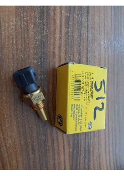 Bmw E28 E30 E34 Su Sıcaklık Sensörü Kahverengi Tek Fiş Hella