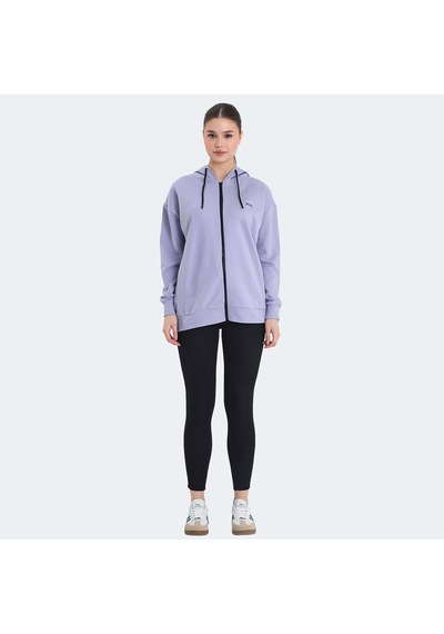 Slazenger KATHLEENA IN Kadın Sweatshirt Mor