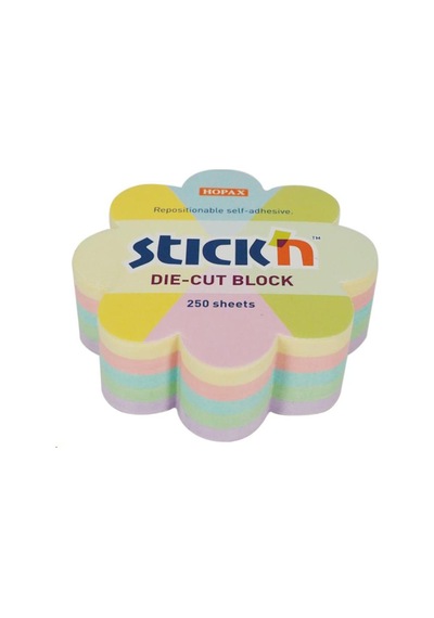 Hopax Stıckn 67x67 Pastel Çiçek Yapışkanlı Not Blok 250