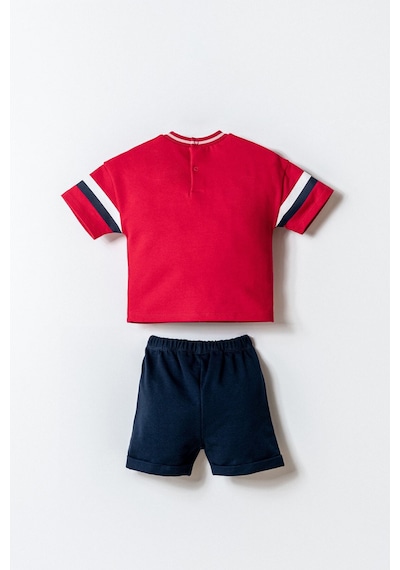 U.s. Polo Assn. Erkek Bebek Kırmızı Şort Takım 5274-49941 Kırmızı